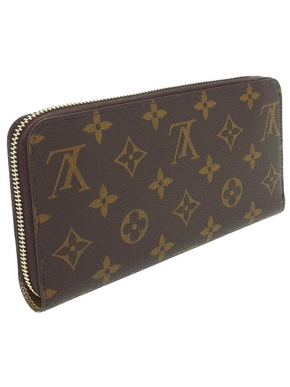 Louis Vuitton Wallet Zippy Round Long Zipper Monogram Brown